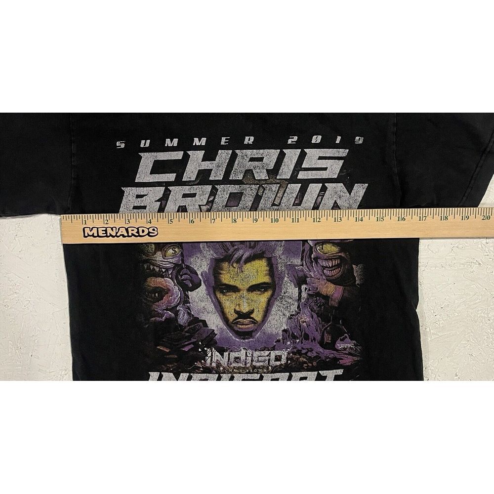 Chris Brown 2019 Indigoat Tour Shirt Adult Small Rap Hip Hop‎ Tee Concert RnB - Picture 6 of 9
